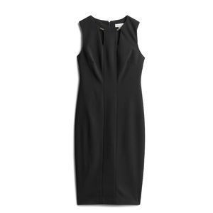 Calvin Klein Sleeveless Knee Length Pencil Dress